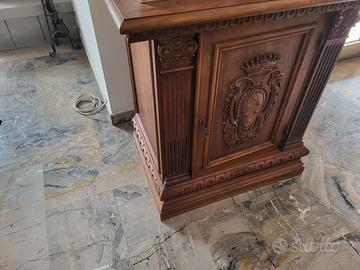 Arrademento legno i tagliato a mano altri 2 pezzi