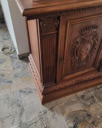 Arrademento legno i tagliato a mano altri 2 pezzi