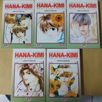 Manga Hana-Kimi, vol. 1-5; 7-9