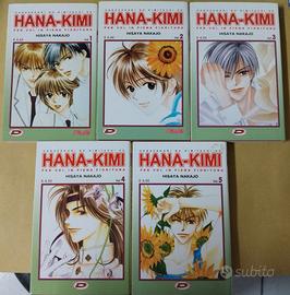 Manga Hana-Kimi, vol. 1-5; 7-9