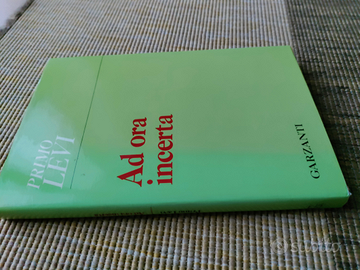 Libro Primo Levi - Ad Ora Incerta Prima Edizione