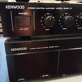 Amplificatore KENWOOD C1 M1 serie BASIC vintage