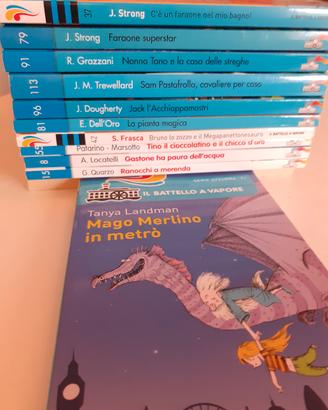 Serie libri anni 5 e 7 ll battello a vapore. Nuovi