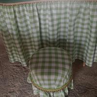 toletta shabby con puff