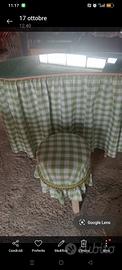 toletta shabby con puff