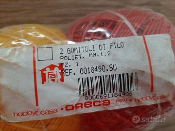 Bipack spago in polietilene, 1,2 mm. Sigillato