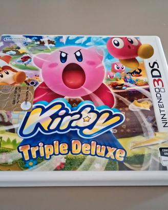 gioco Nintendo 3ds Kirby triple Deluxe ITALIANO 