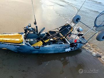 canoa da pesca 