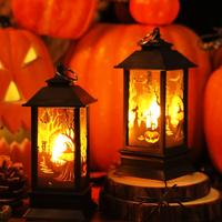 Lanterna luminosa strega halloween