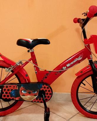 Bici bimbo/bimba miraculous PARI AL NUOVO 