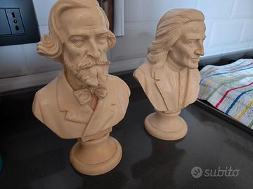 statua statuetta busto verdi Liszt