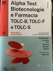 Alpha test biotecnologie e farmacia