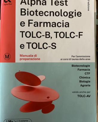 Alpha test biotecnologie e farmacia