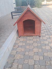 cuccia in legno par cani medio/grandi