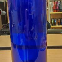Vaso Cylinder Ikea Blu Vetro