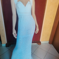 Abito da sposa crochet