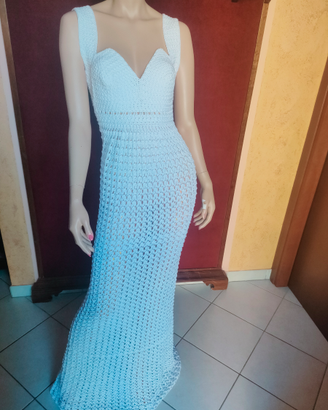 Abito da sposa crochet