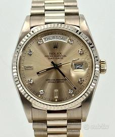 ROLEX DAY DATE ORO BIANCO