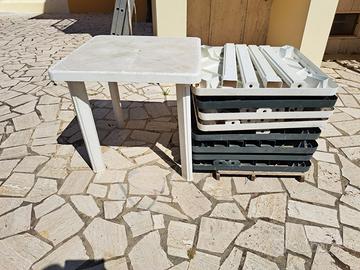 9 tavolini rettangolari