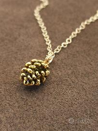 Ciondolo PIGNA portafortuna col. ORO/ARGENTO