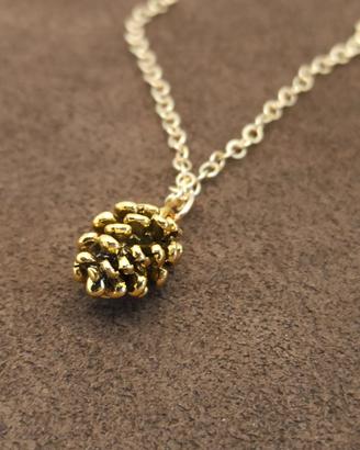 Ciondolo PIGNA portafortuna col. ORO/ARGENTO