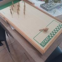 trottobowling vintage in legno/vetro introvabili