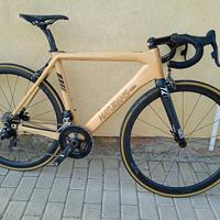 bici da corsa legno frassino