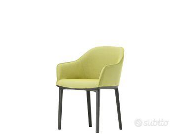 Sedia Vitra Soft Shell Chair 4 gambe