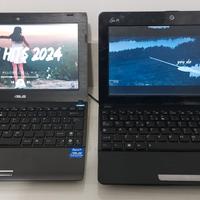 2 Pc Notebook portatile Asus Mini Eee 1011 e 1025