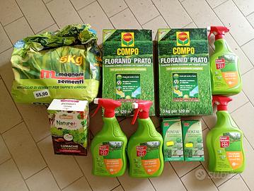 semenze concime diserbante selettivo e altri prodo