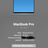 Macbook pro M1PRO