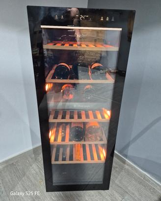Cantina vino  Frigor Haier serie5  79bot. 2 zone 