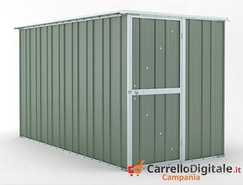 deposito attrezzi box giardino 175x307 verde