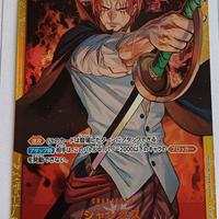 carte da gioco one piece shanks japanese version
