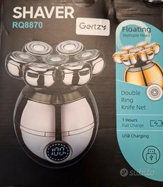 Rasoio per capelli a 7 testine rotanti.