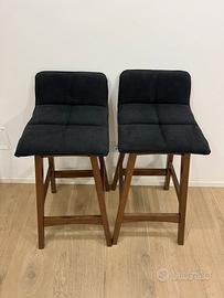 Sgabelli in legno - coppia