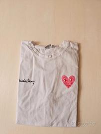 T-Shirt Keith Haring Bianca