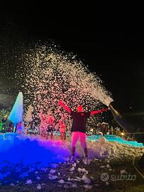 cannone schiuma party