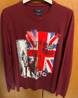 Maglia bordeaux british vibes Gaudì