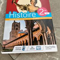 Libro HISTOIRE 2de esabac hachette education