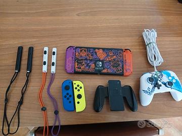 console Nintendo switch oled pokemon