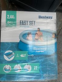 Piscina tonda bestway fast set