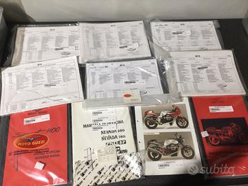 Manuale officina/Catalogo ricambi Moto Guzzi