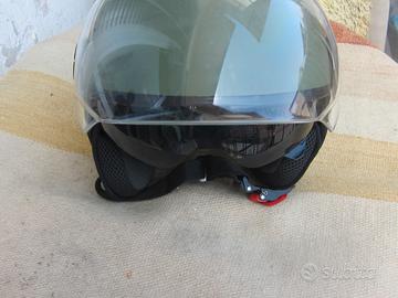 CASCO -JET-JFM -OMOLOGATO-COL-VERDE MIL-OPACO -M-S