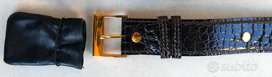 cintura in coccodrillo -nuova-