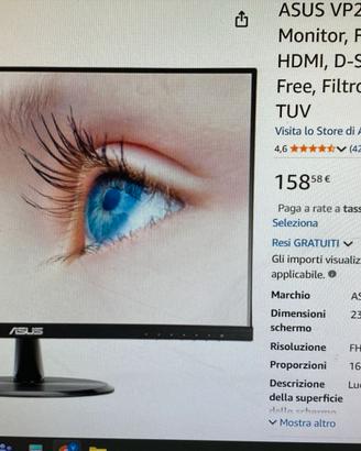 Monitor ASUS 24" Full HD