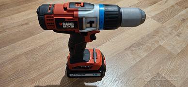 Trapano  avvitatore a percussione BLACK DECKER 18V