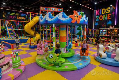 Giostre Elettriche per Bambini. Fabbrica Italiana