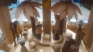 natività in legno