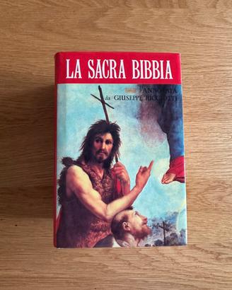Bibbia Sacra Salani Rossa annotazioni G. Ricciotti